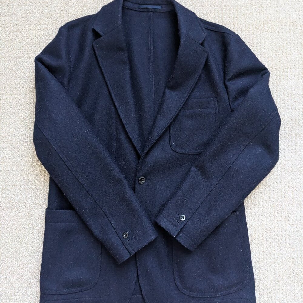 J.Crew Blazer 38R Blue Moon British Wool Sport Coat